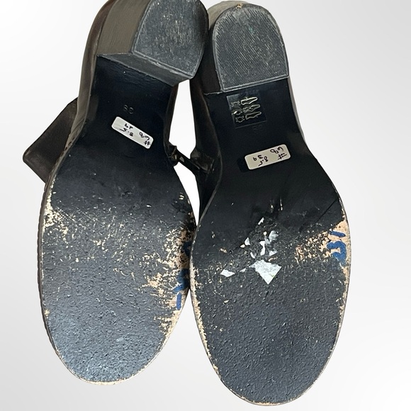 Cotelac Two-Tone Leather Ankle Boot - Black & Brown in size 39 - Picture 5 of 7